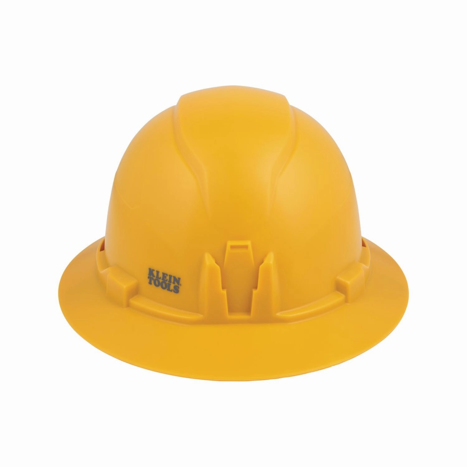 Klein Tools 60489 Yellow Hard Hat, Non-Vented, Full Brim Style, Class E