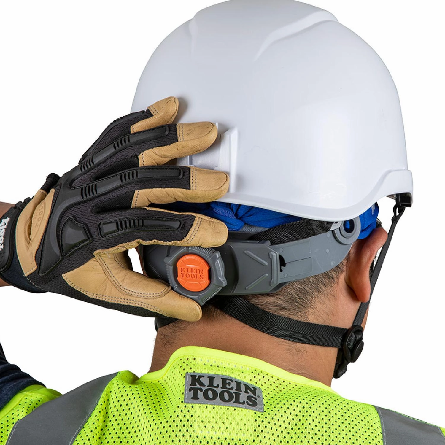 Klein Tools 60565 Safety Helmet, Type-2, Vented Class C, White