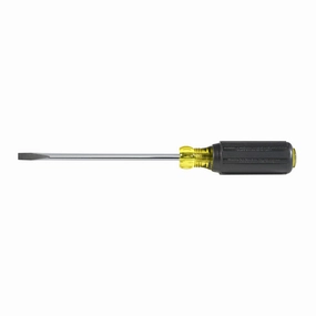 Klein Tools 605-6 1/4-Inch Cabinet Tip Screwdriver, Heavy Duty, 6-Inch