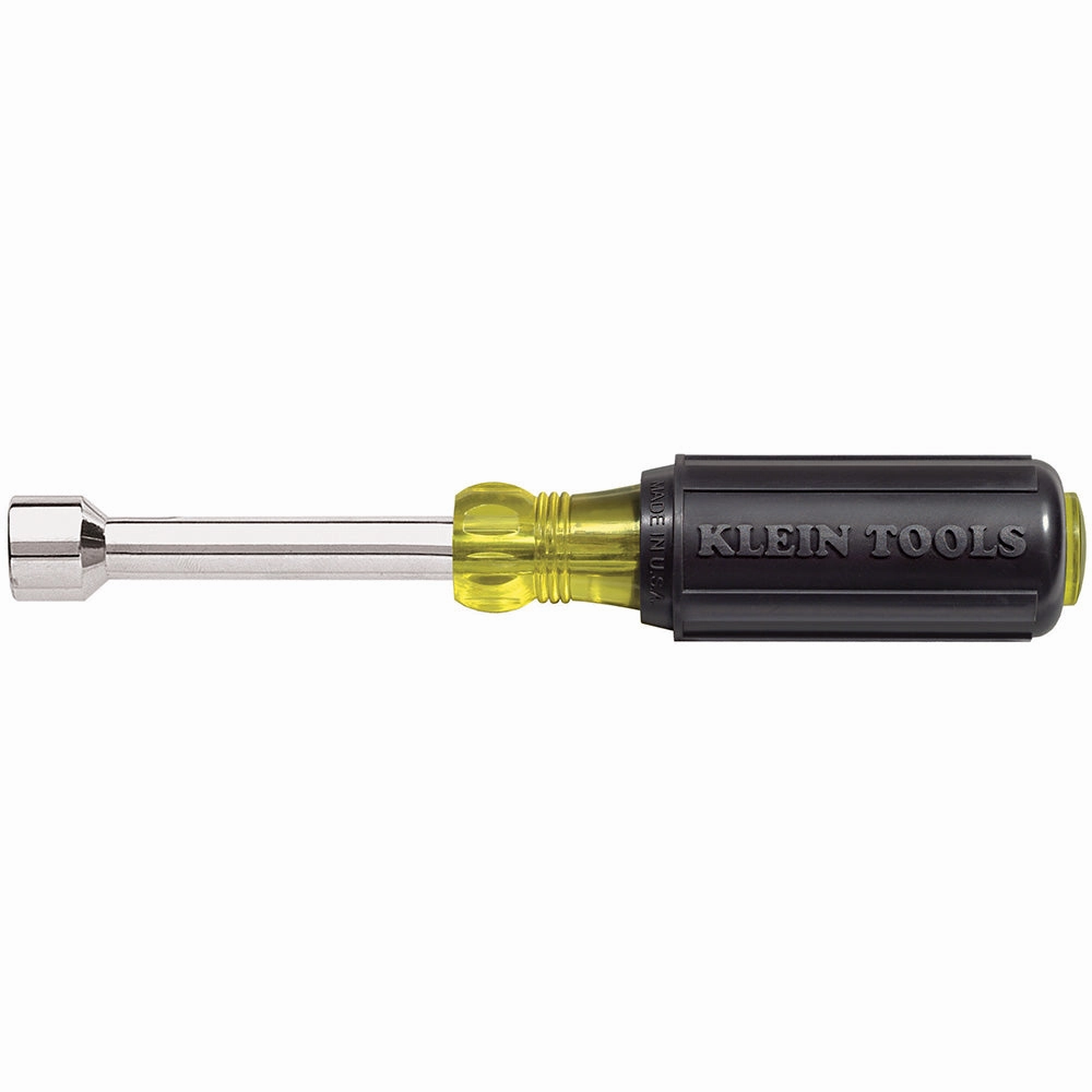 Klein Tools 630-1/4 1/4" Magnetic Tip Nut Driver 3" Shaft
