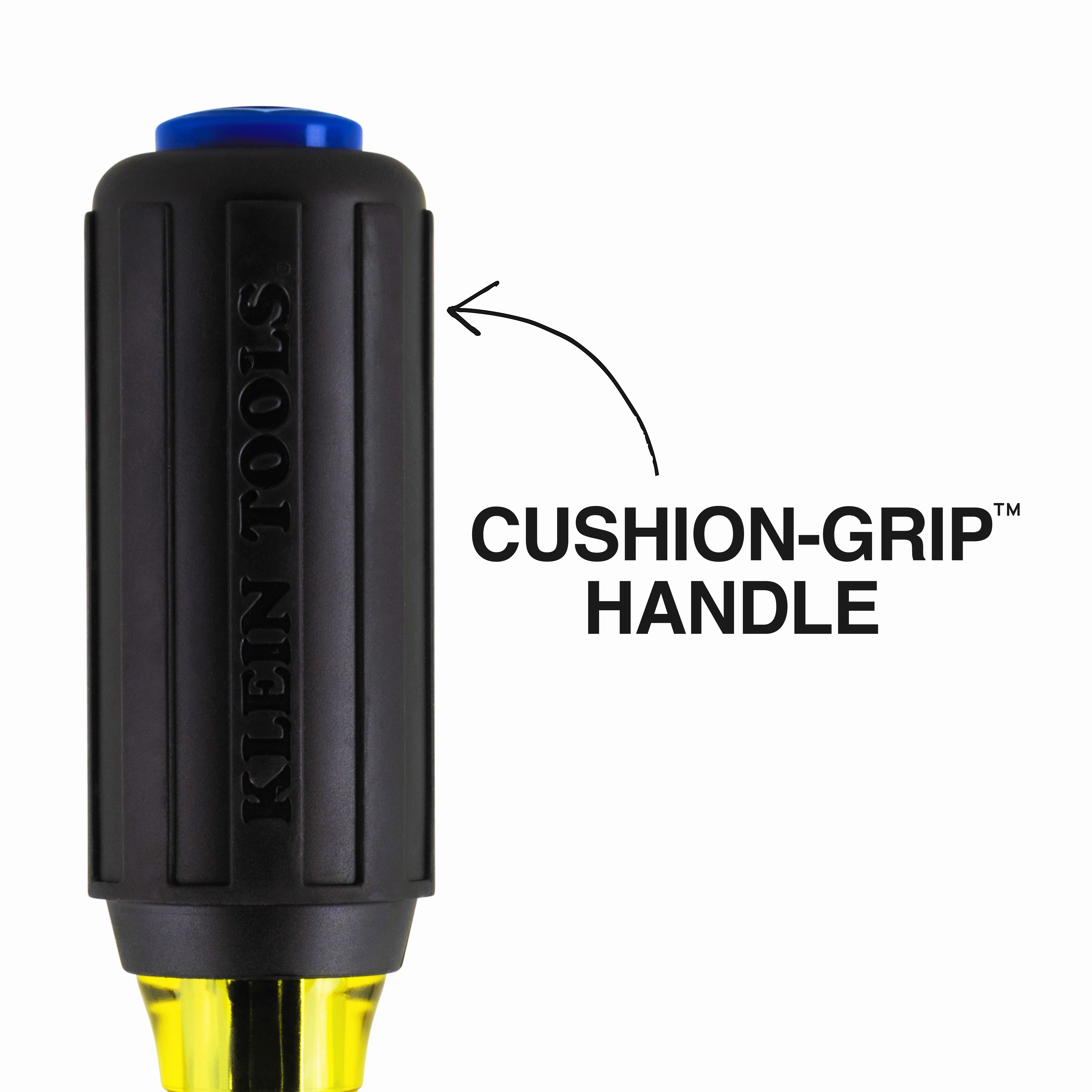 Klein Tools 65438 Color-Coded Hollow-Shaft Heavy-Duty Nut Driver, 3/8"