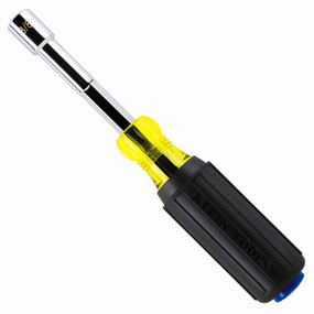 Klein Tools 65438 Color-Coded Hollow-Shaft Heavy-Duty Nut Driver, 3/8"