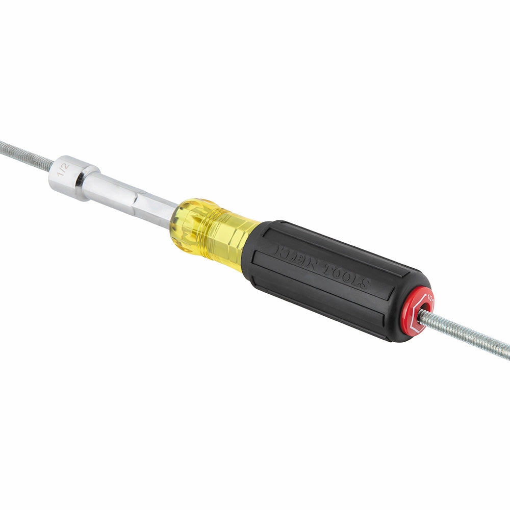 Klein Tools 65456MAG Color-Coded Magnetic Hollow-Shaft Heavy-Duty Nut Driver Set, 6 Pc.