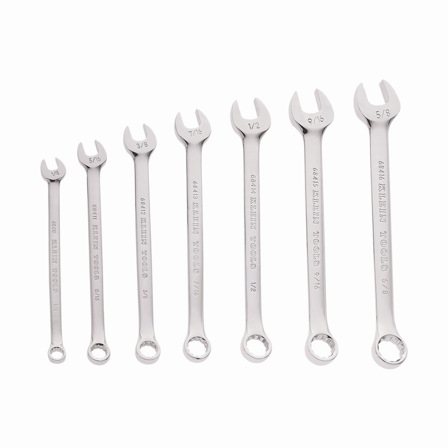 Klein Tools 68400 Combination Wrench Set, 7-Piece
