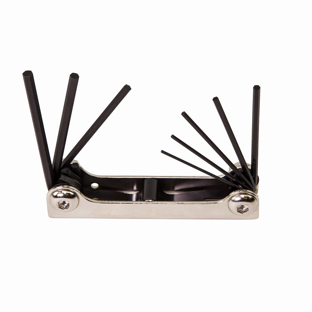 Klein Tools 70581 8-Key Folding Hex Key Set, 1/20 to 5/32-Inch SAE