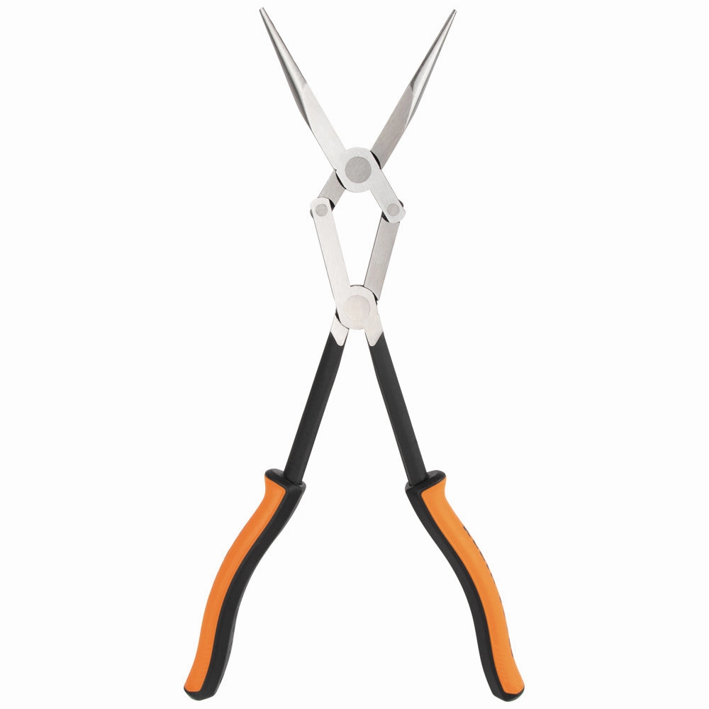Klein Tools 71400 Long Reach Needle Nose Pliers, Straight Nose, 13"