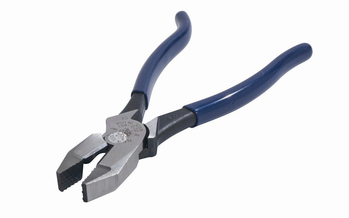 Klein Tools 9-1/4" Ironworker's Pliers - High Leverage ~ D213-9ST