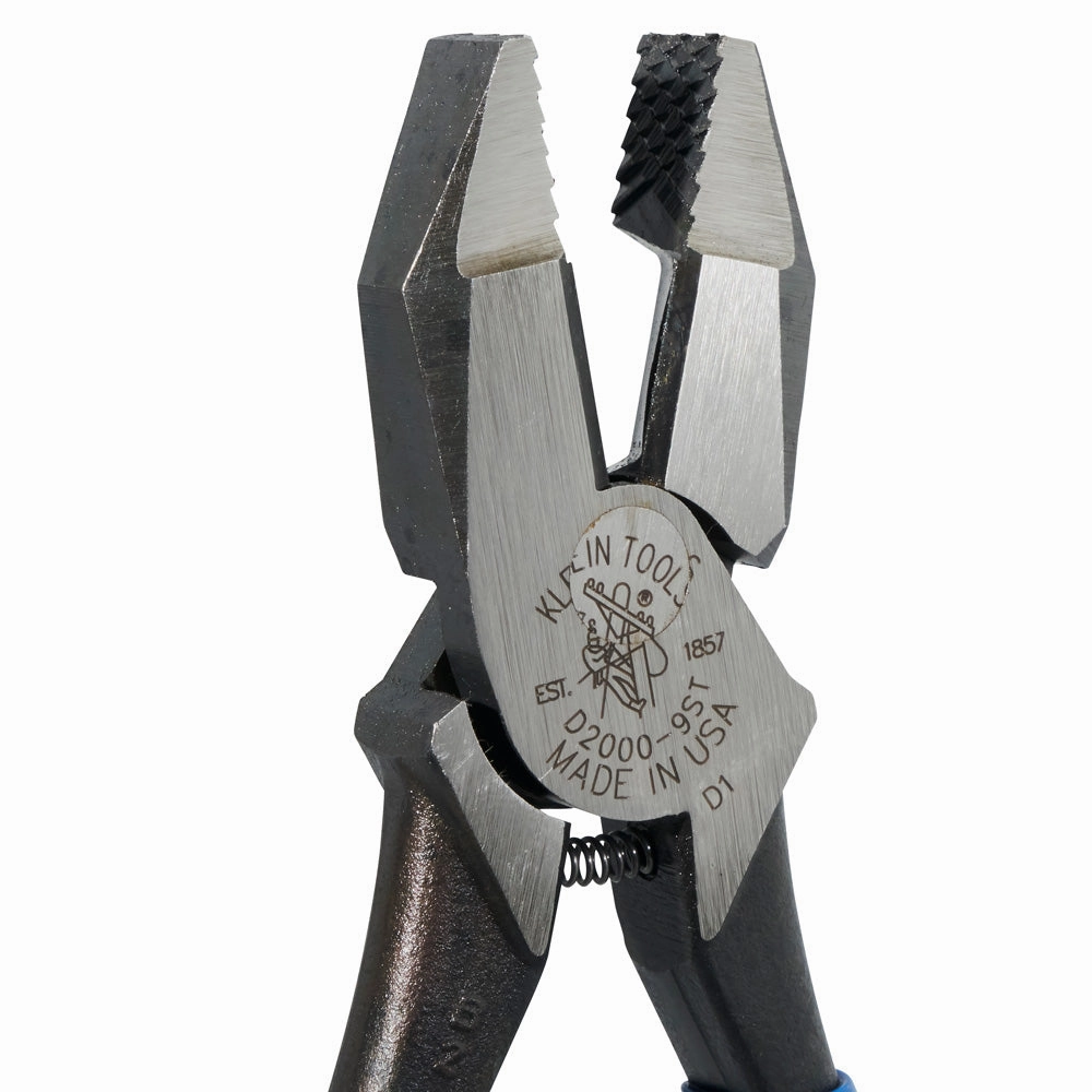 Klein Tools D2000-9ST Ironworker's Pliers, Heavy-Duty Cutting, 9"