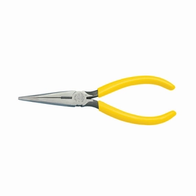 Klein Tools D203-7 Standard Long-Nose Pliers, 7 in