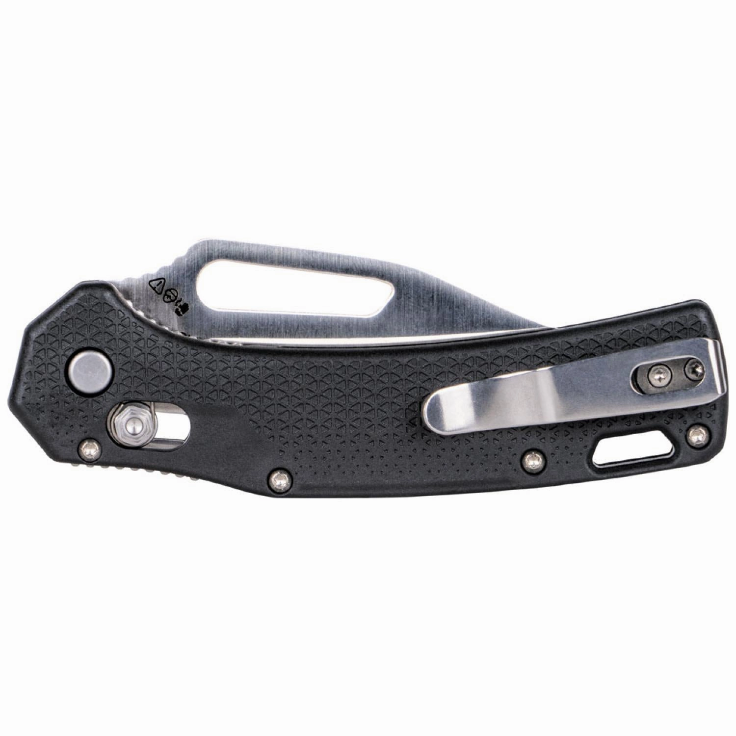 Klein Tools OGK002BKT Resurgence Hunting Pocket Knife, Black & Clip Point