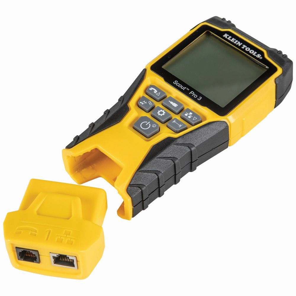 Klein Tools VDV501-851 Cable Tester Kit with Scout  Pro 3 Tester, Remotes, Adapter, Battery