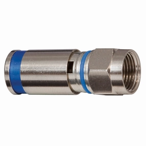 Klein Tools VDV812-624 Weatherproof F-Compression Connectors RG6, 50-Pack