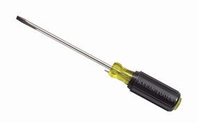 Klein Wire Bending 1/4" Slotted Screwdriver - 6" Shank