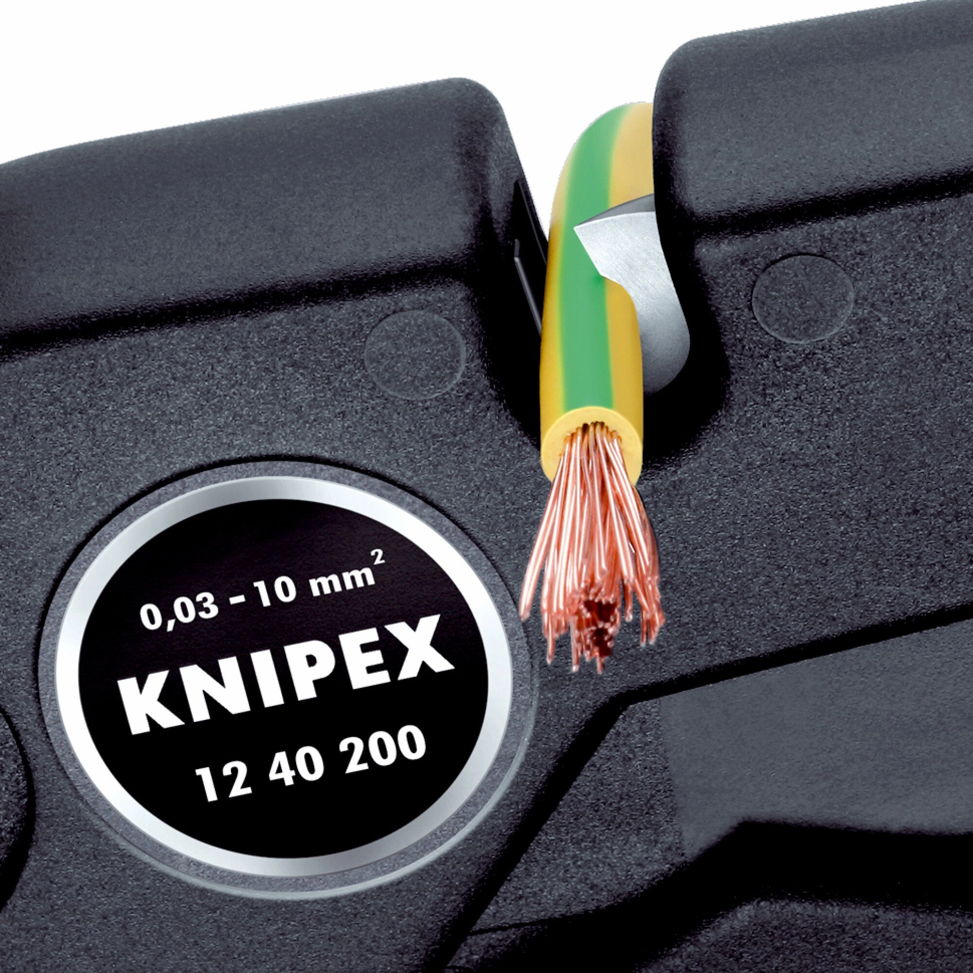Knipex 12 40 200 8" Self-Adjusting Wire Stripper 8-32 AWG