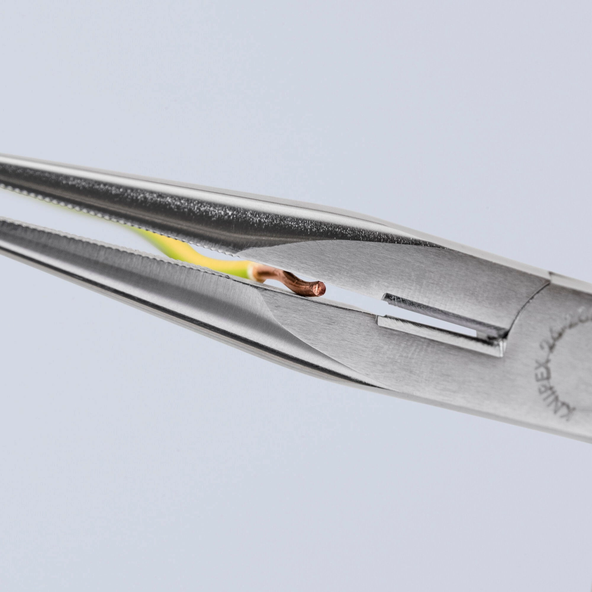 Knipex 26 16 200 8" Long Nose Pliers with Cutter-1000V Insulated