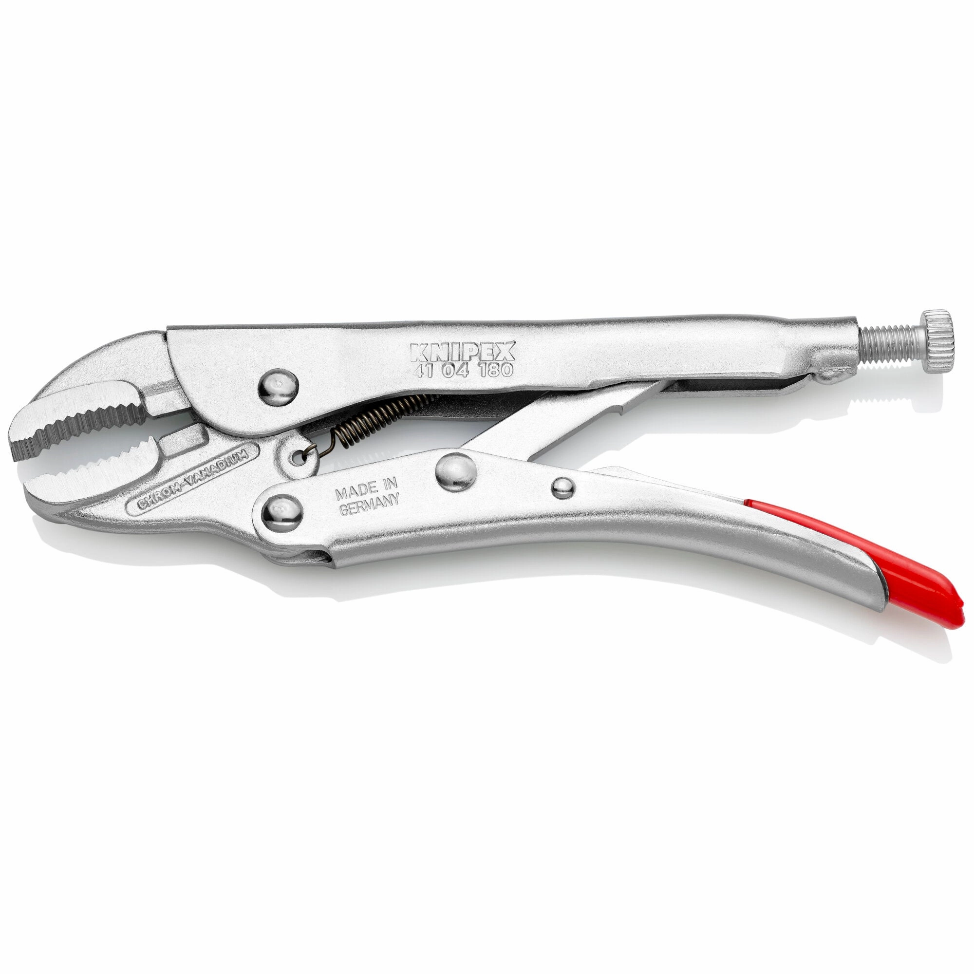 Knipex 41 04 180 7 1/4" Grip Pliers-Round Jaws