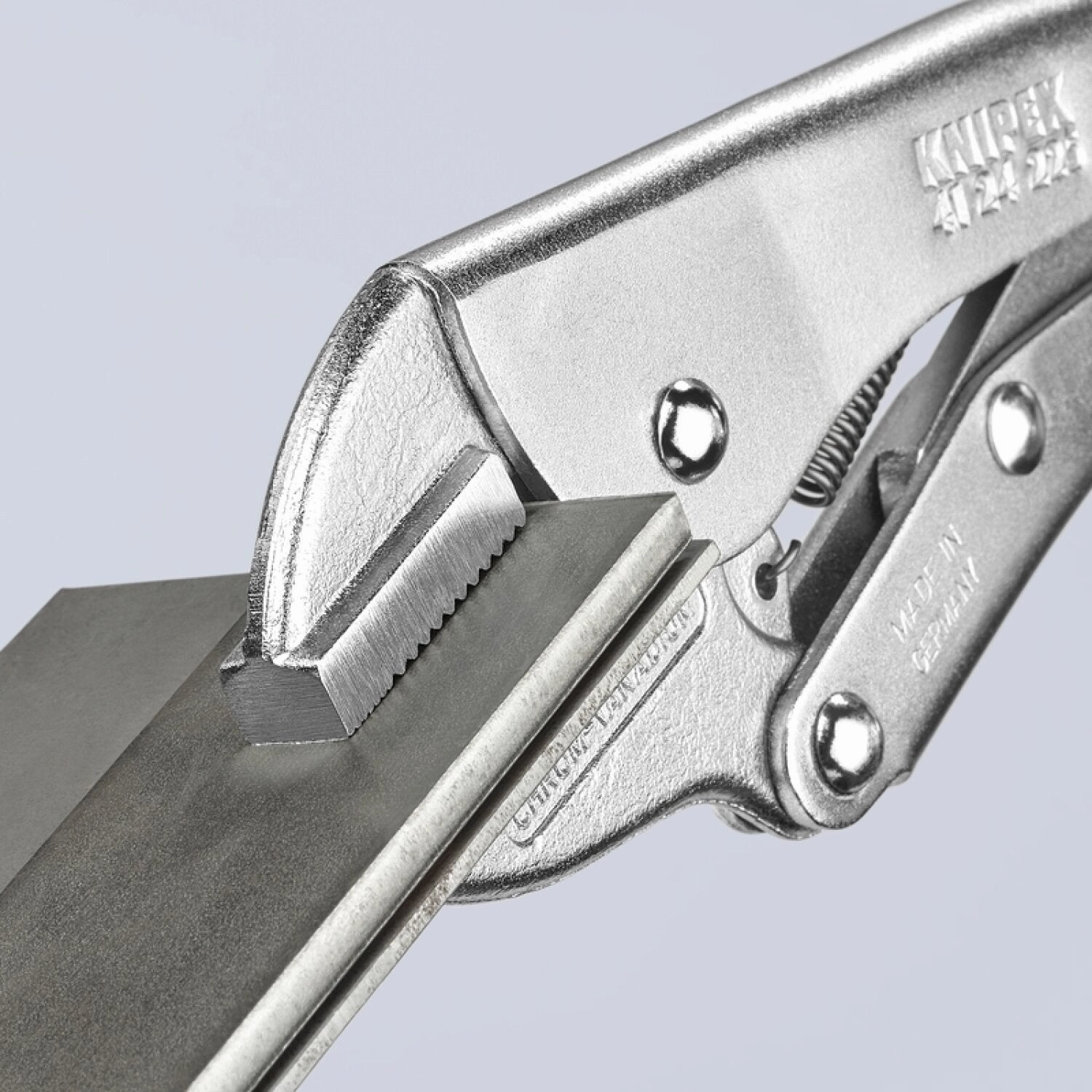Knipex 41 24 225 SBA 9" Grip Pliers-Straight Jaws