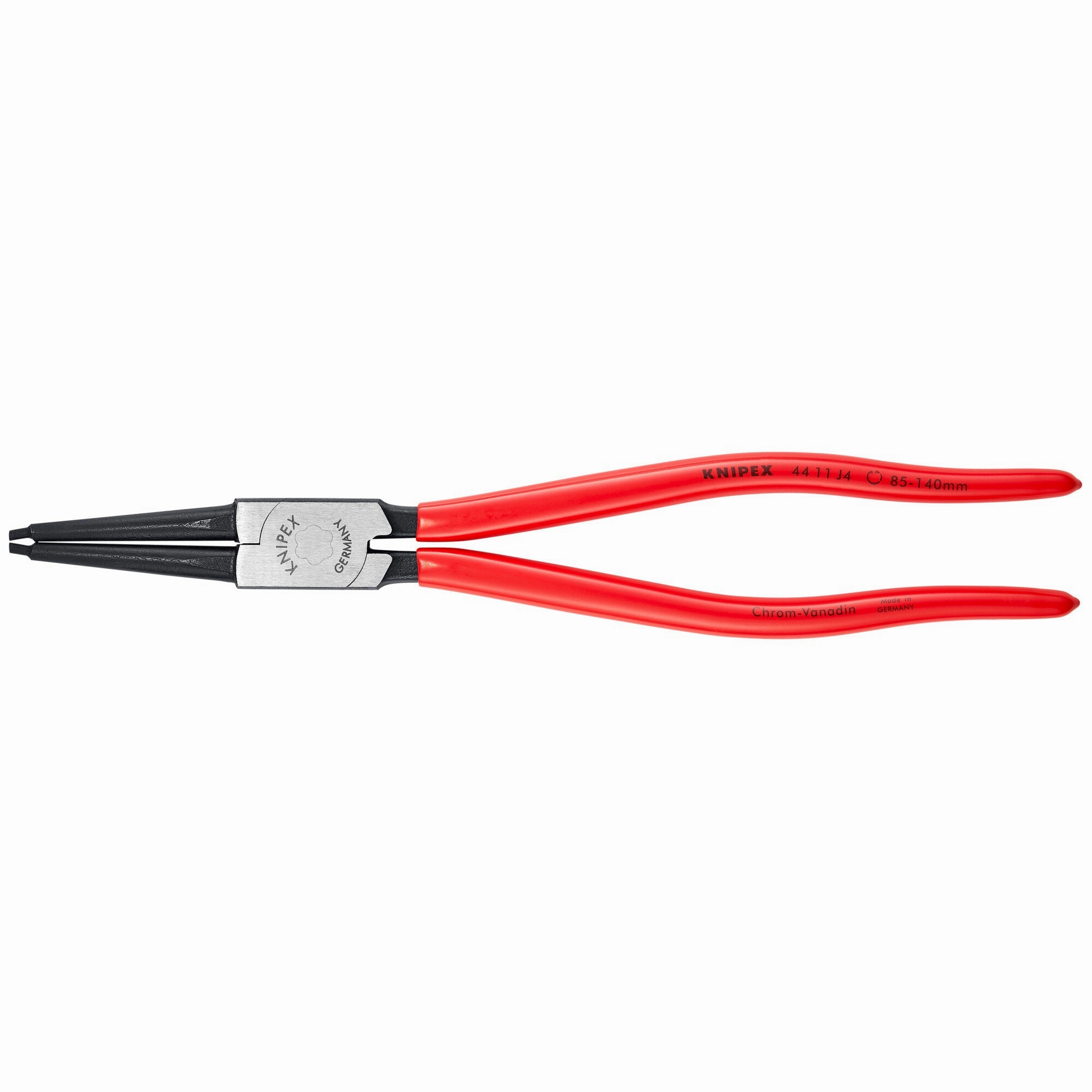 Knipex 44 11 J4 12 1/2" Internal Snap Ring Pliers-Forged Tips