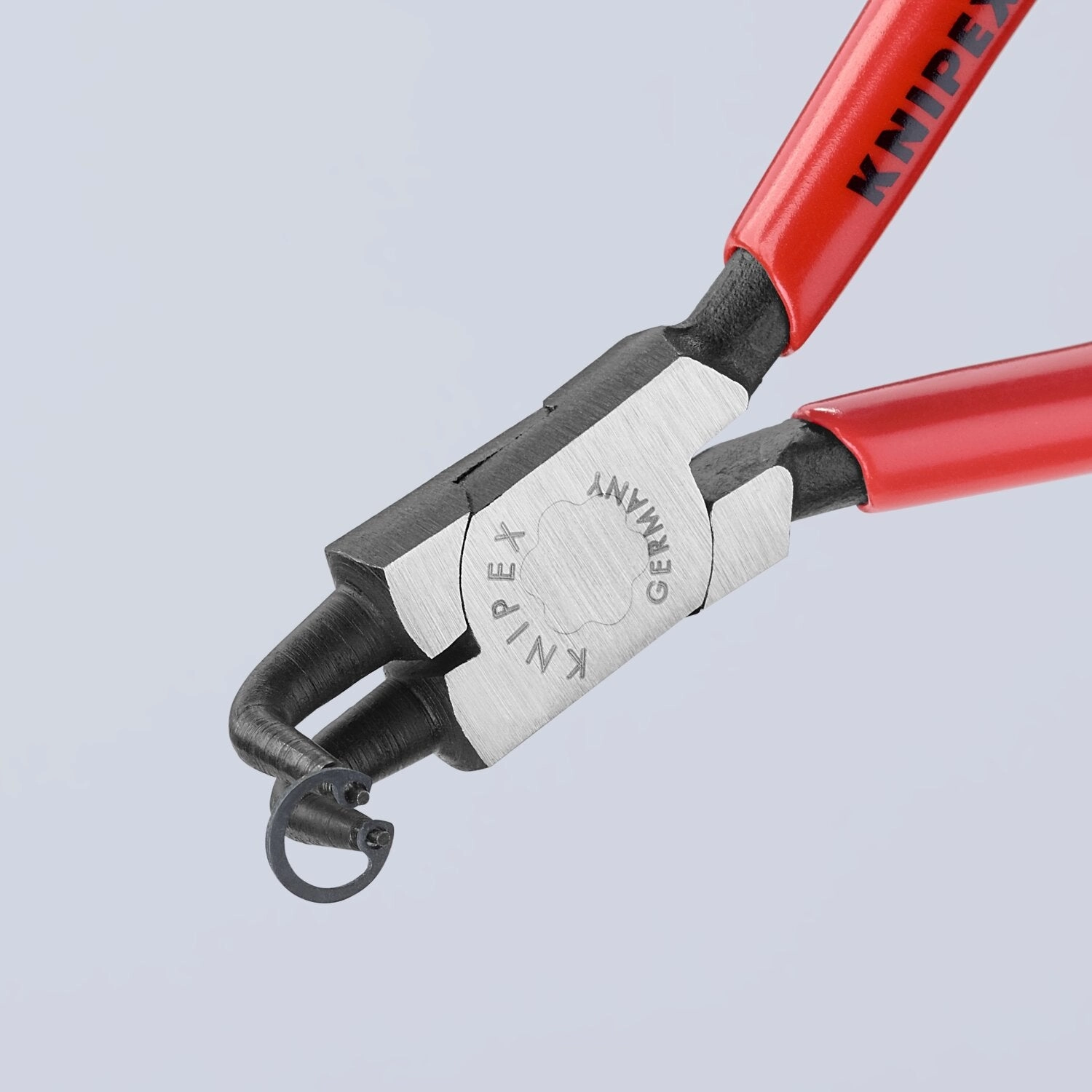 Knipex 44 21 J01 SBA 5 1/8" Internal 90 Angled Snap Ring Pliers-Forged Tips