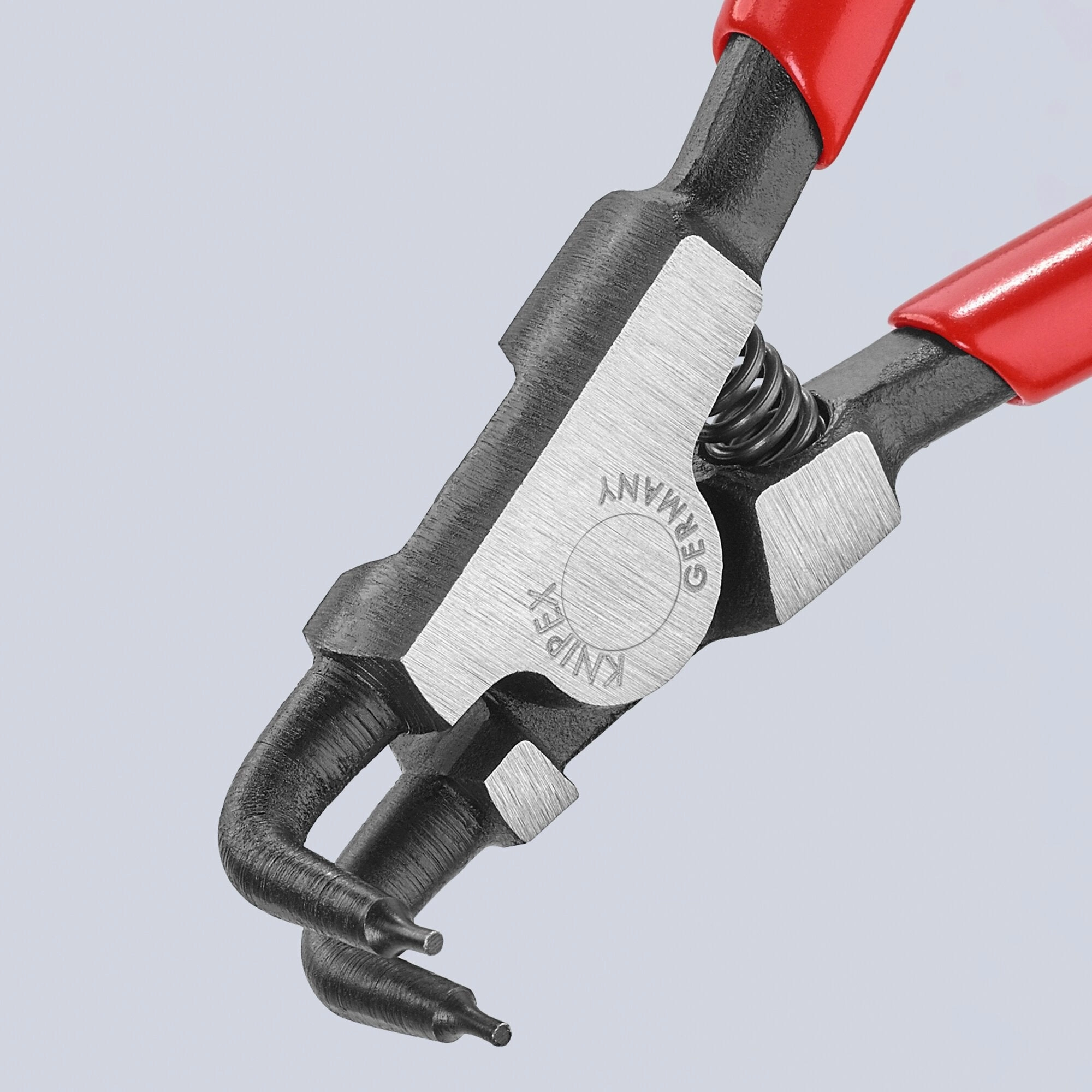 Knipex 46 21 A11 SBA 5" External 90 Angled Snap Ring Pliers-Forged Tips