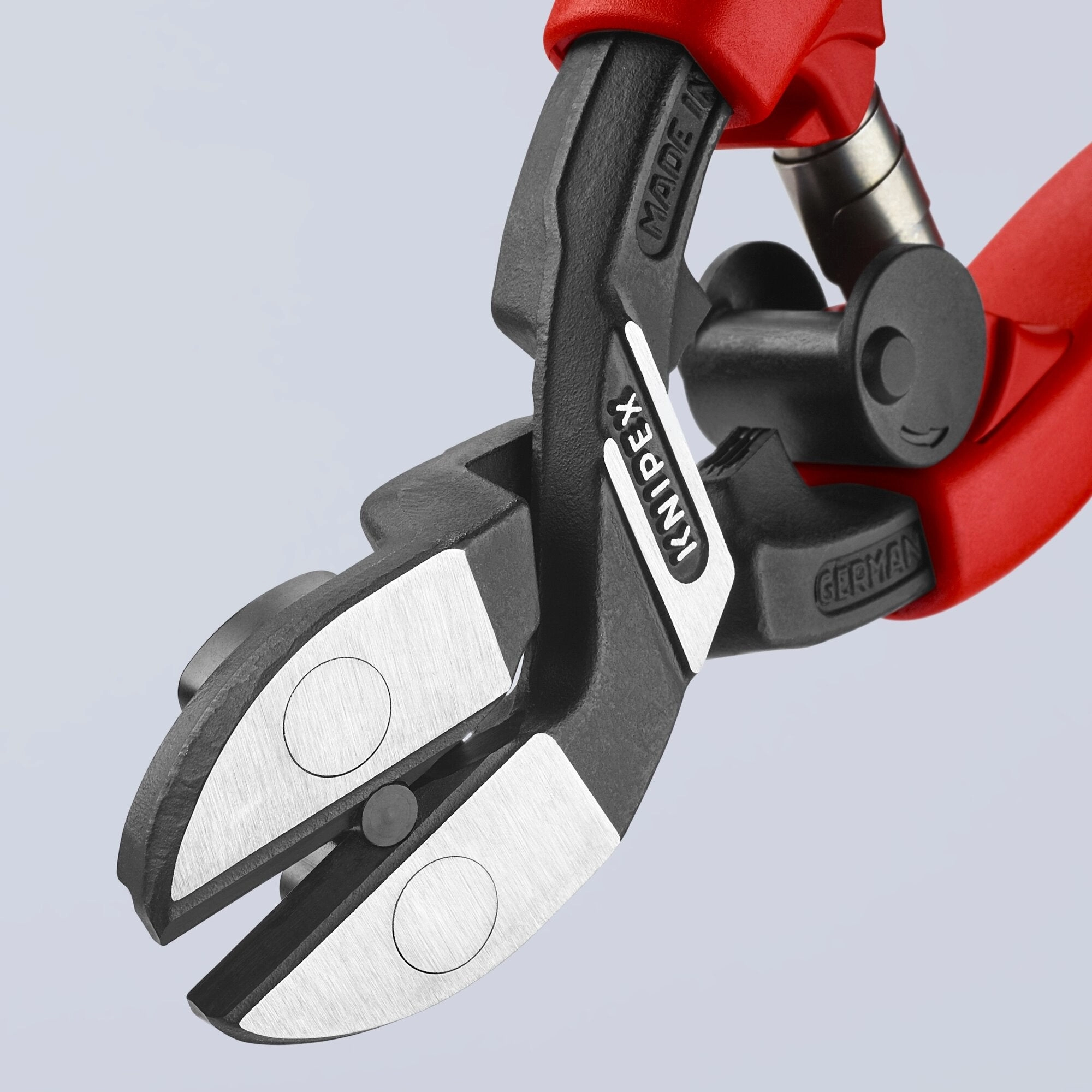 Knipex 71 22 200 T BKA 8" CoBolt High Leverage 20 Angled Compact Bolt Cutters-Tethered Attachment