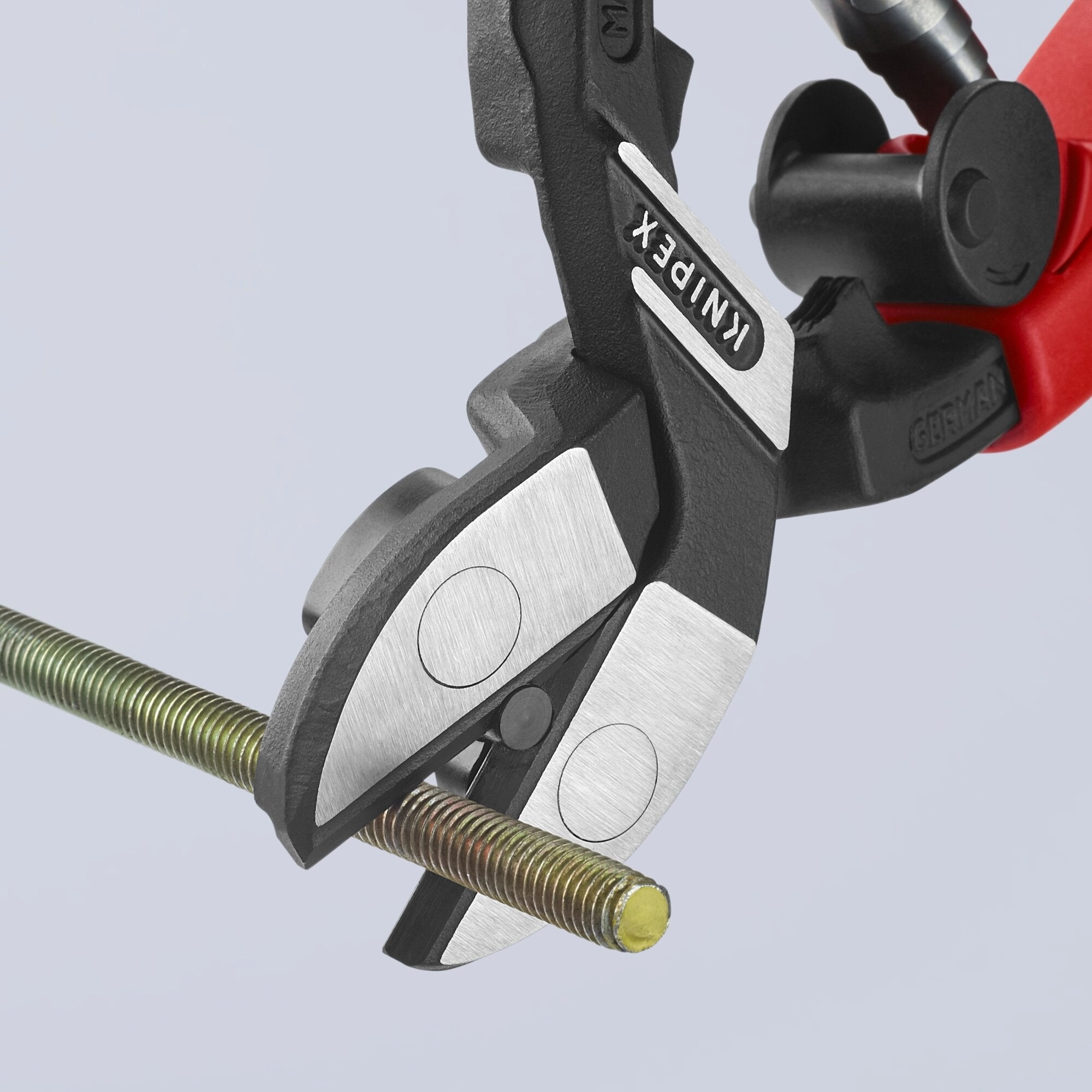 Knipex 71 22 200 T BKA 8" CoBolt High Leverage 20 Angled Compact Bolt Cutters-Tethered Attachment