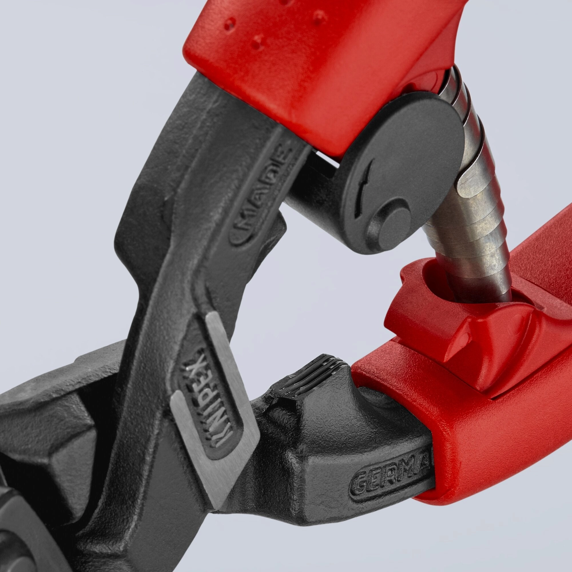Knipex 71 22 200 T BKA 8" CoBolt High Leverage 20 Angled Compact Bolt Cutters-Tethered Attachment