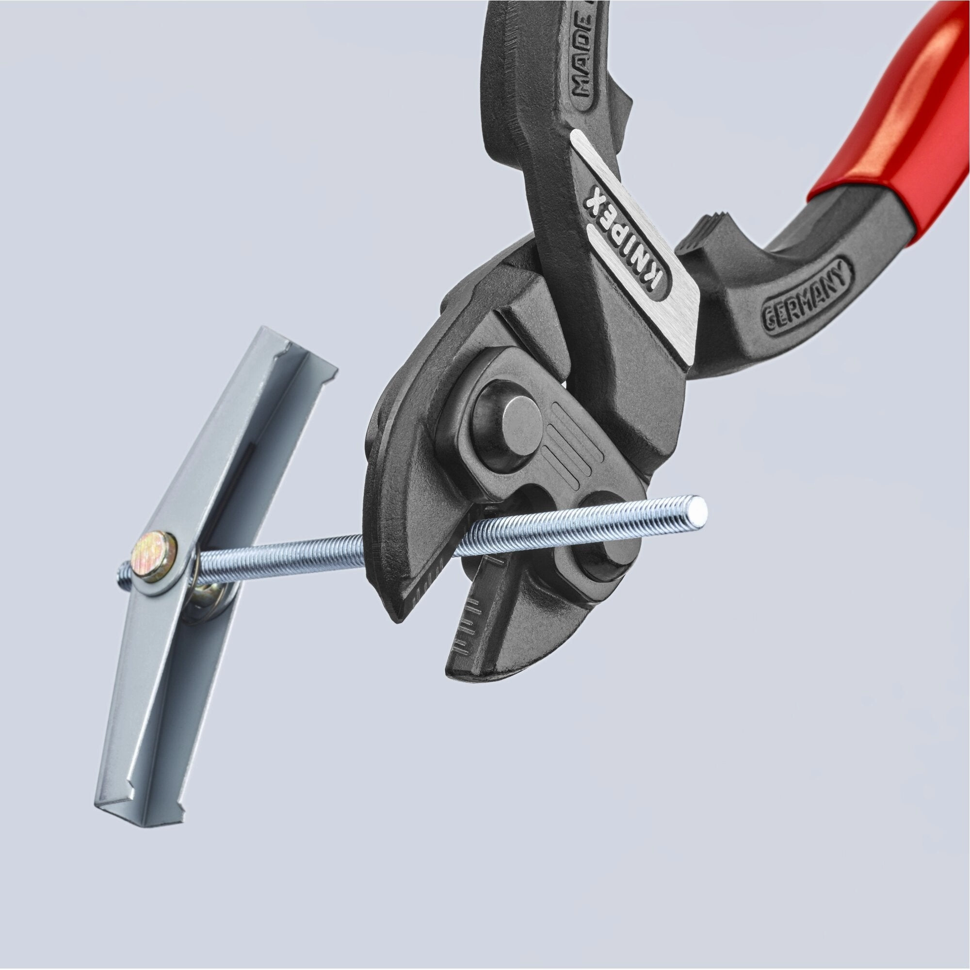 Knipex 71 31 250 SBA 10" CoBolt High Leverage XL Compact Bolt Cutters-Notched Blade