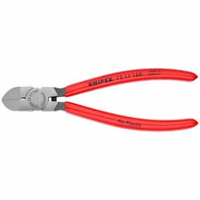Knipex 72 11 160 6 1/4" Diagonal Pliers for Flush Cutting Plastics 45 Angled