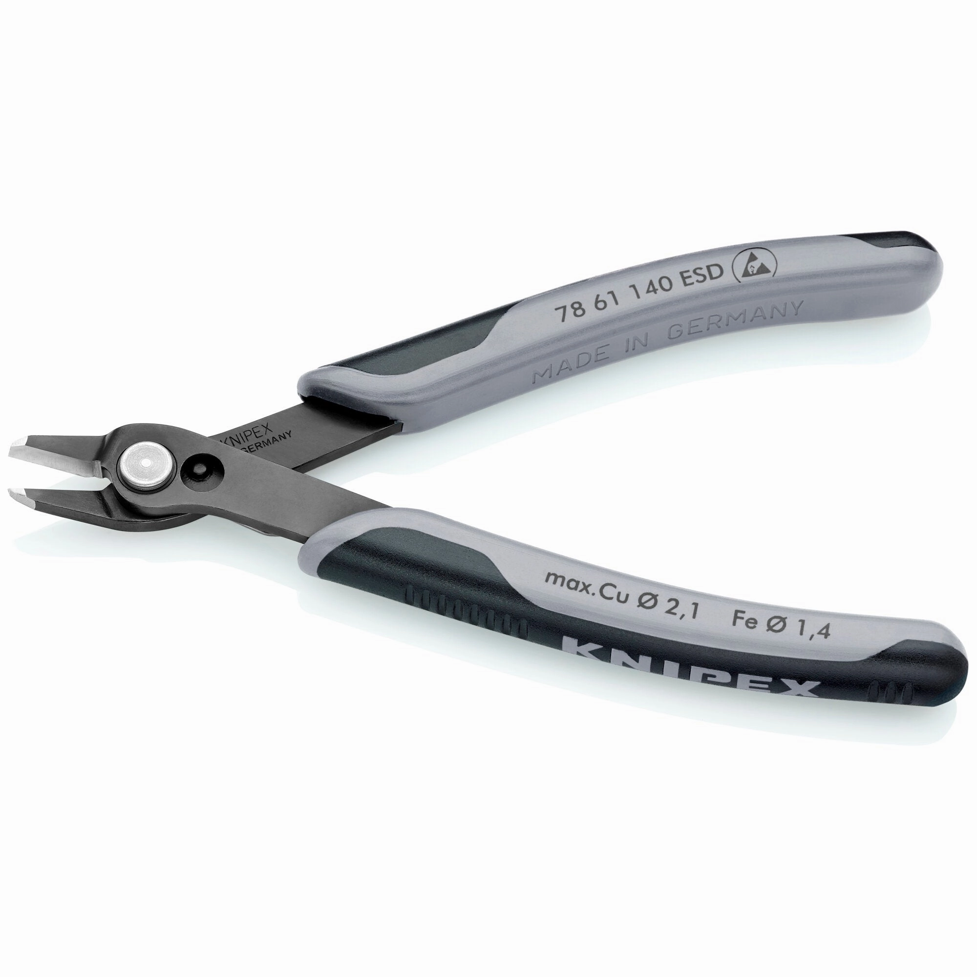 Knipex 78 61 140 ESD 5 1/2" Electronics Super Knips XL-ESD Handles