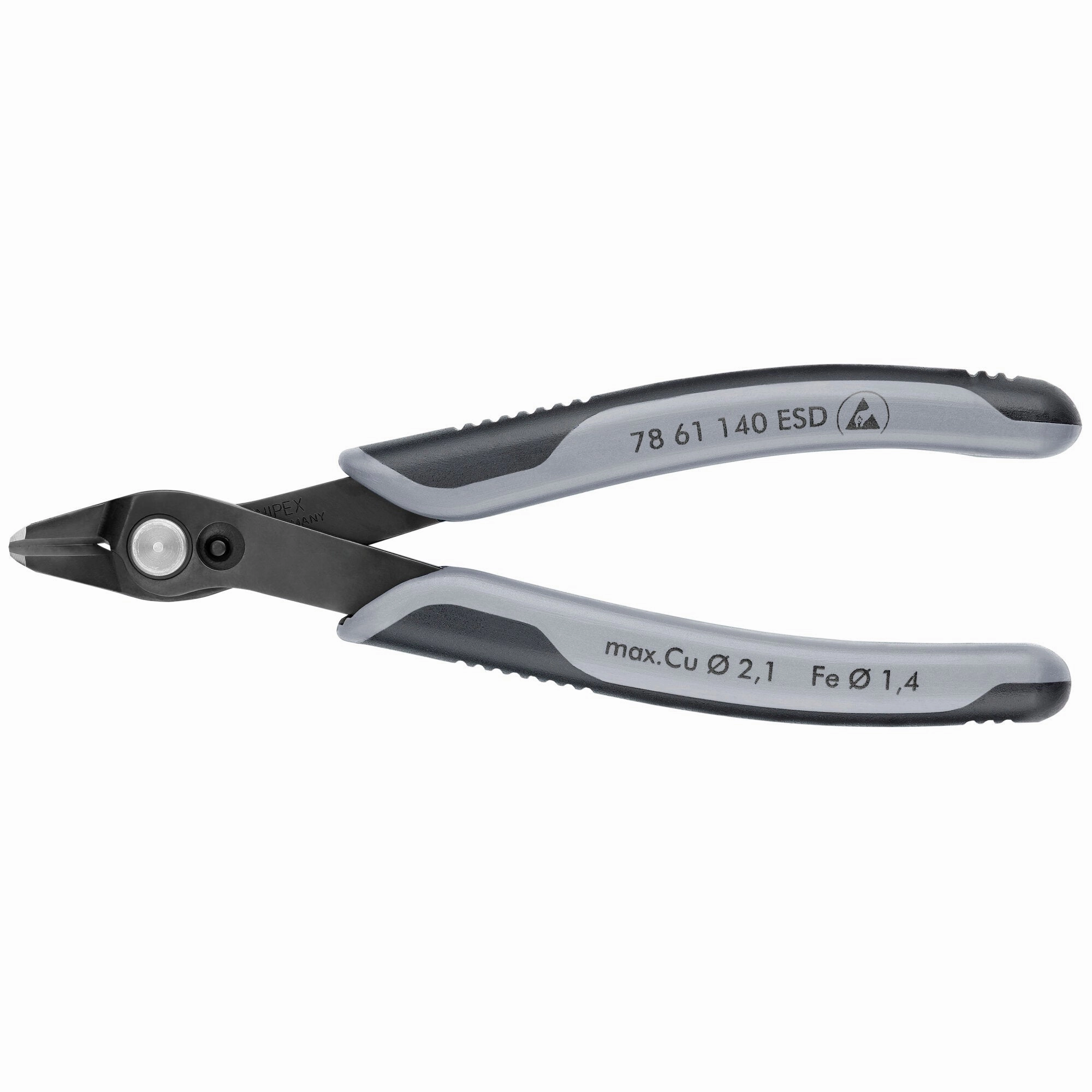 Knipex 78 61 140 ESD 5 1/2" Electronics Super Knips XL-ESD Handles