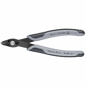 Knipex 78 61 140 ESD 5 1/2" Electronics Super Knips XL-ESD Handles