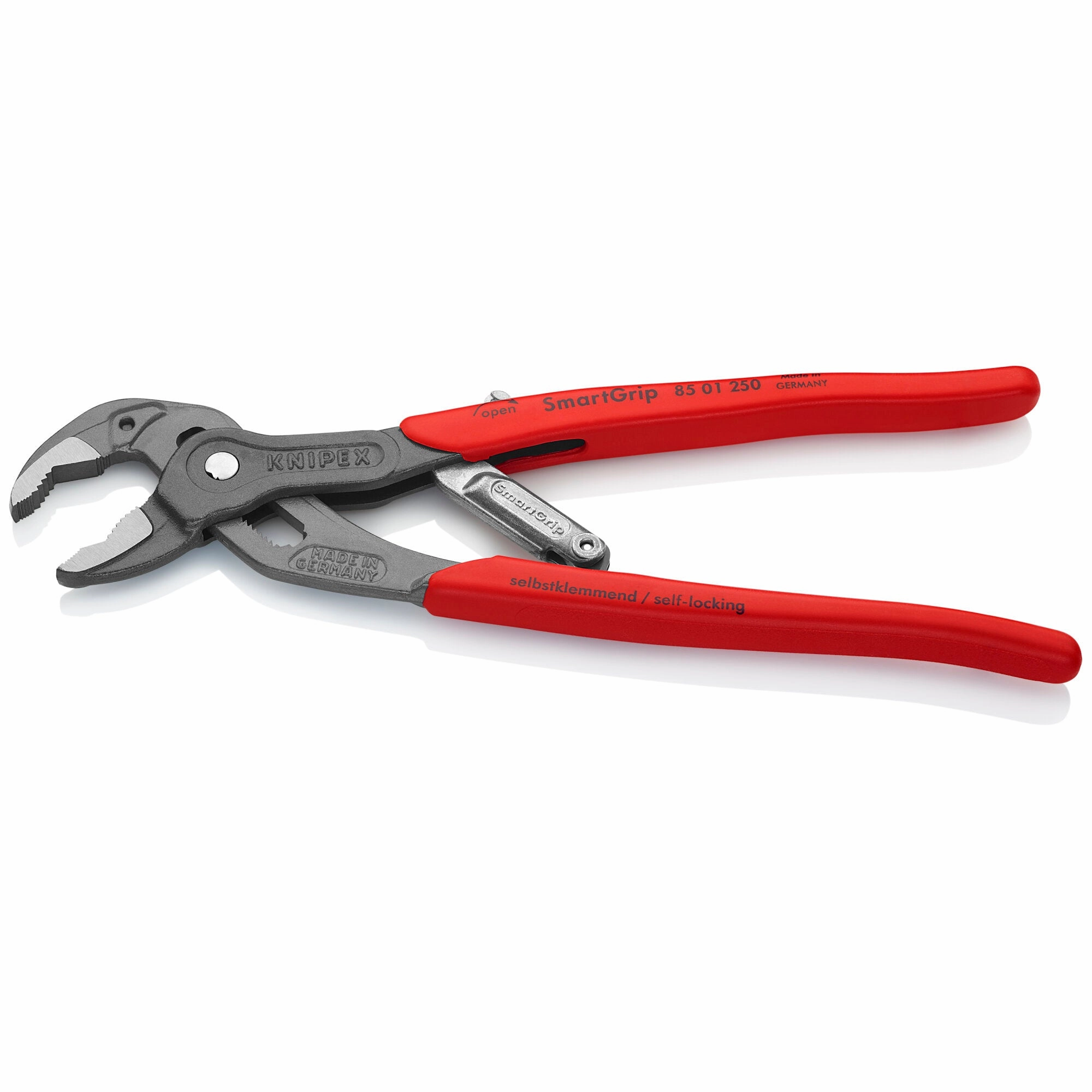 Knipex 85 01 250 US 10" SmartGrip Water Pump Pliers with Automatic Adjustment