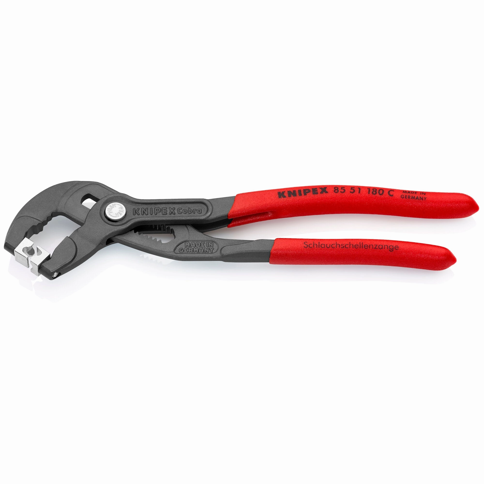 Knipex 85 51 180 C 7 1/4" Hose Clamp Pliers for Click Clamps