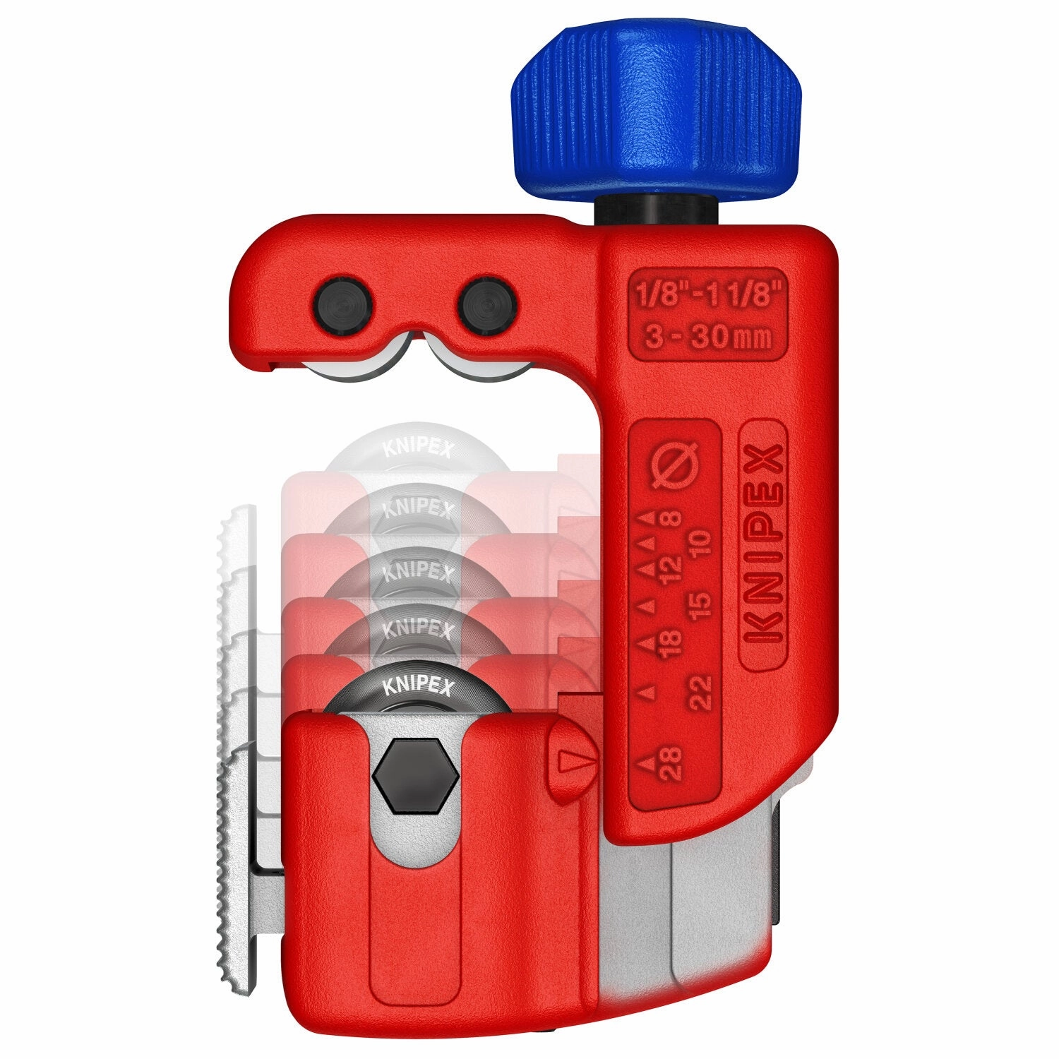 Knipex 90 31 01 SBA 3 TubiX S Pipe Cutter, 3"