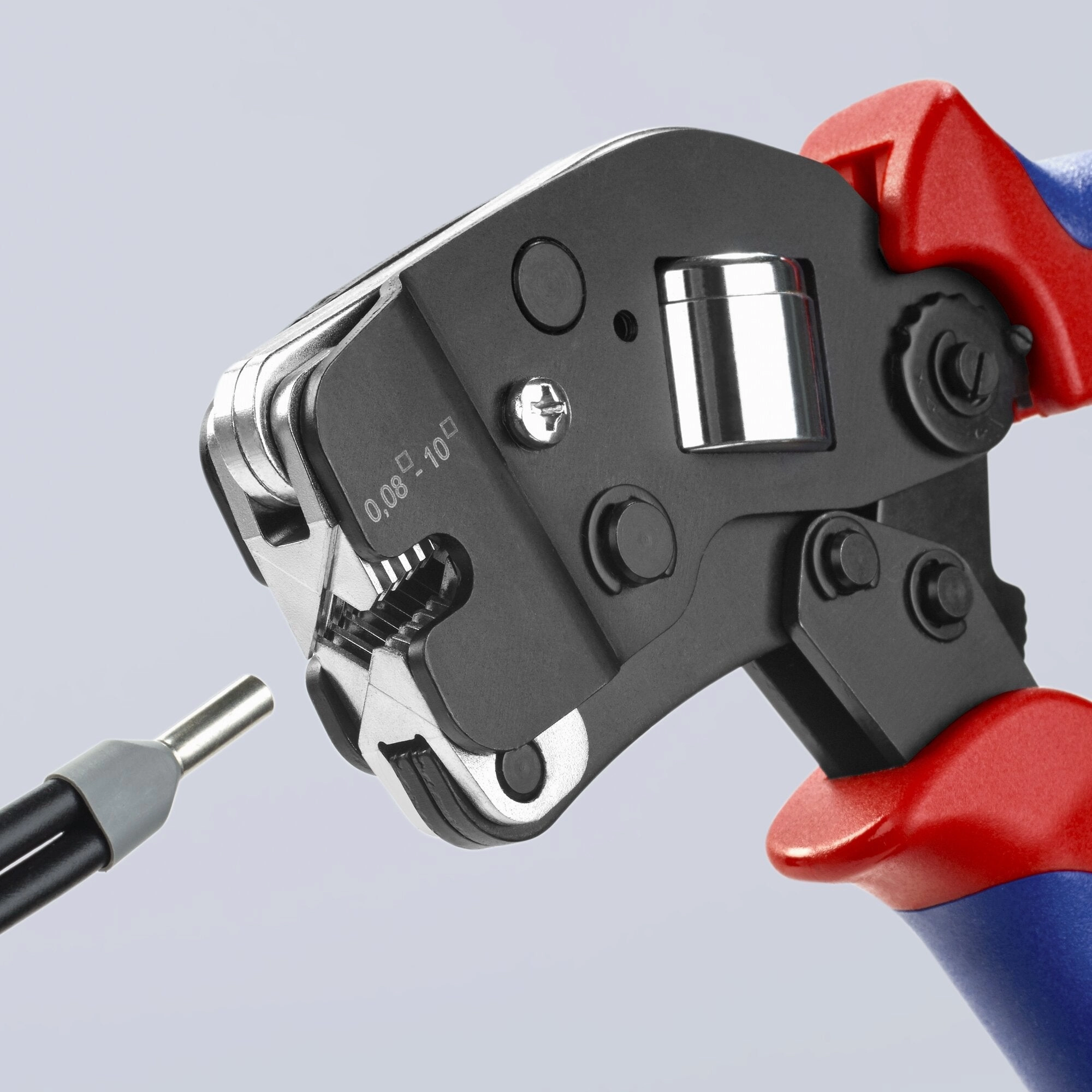 Knipex 97 53 08 7 1/2" Self-Adjusting Crimping Pliers For Wire Ferrules