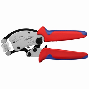 Knipex 97 53 18 8" KNIPEX Twistor16 Self-Adjusting Crimping Pliers For Wire Ferrules