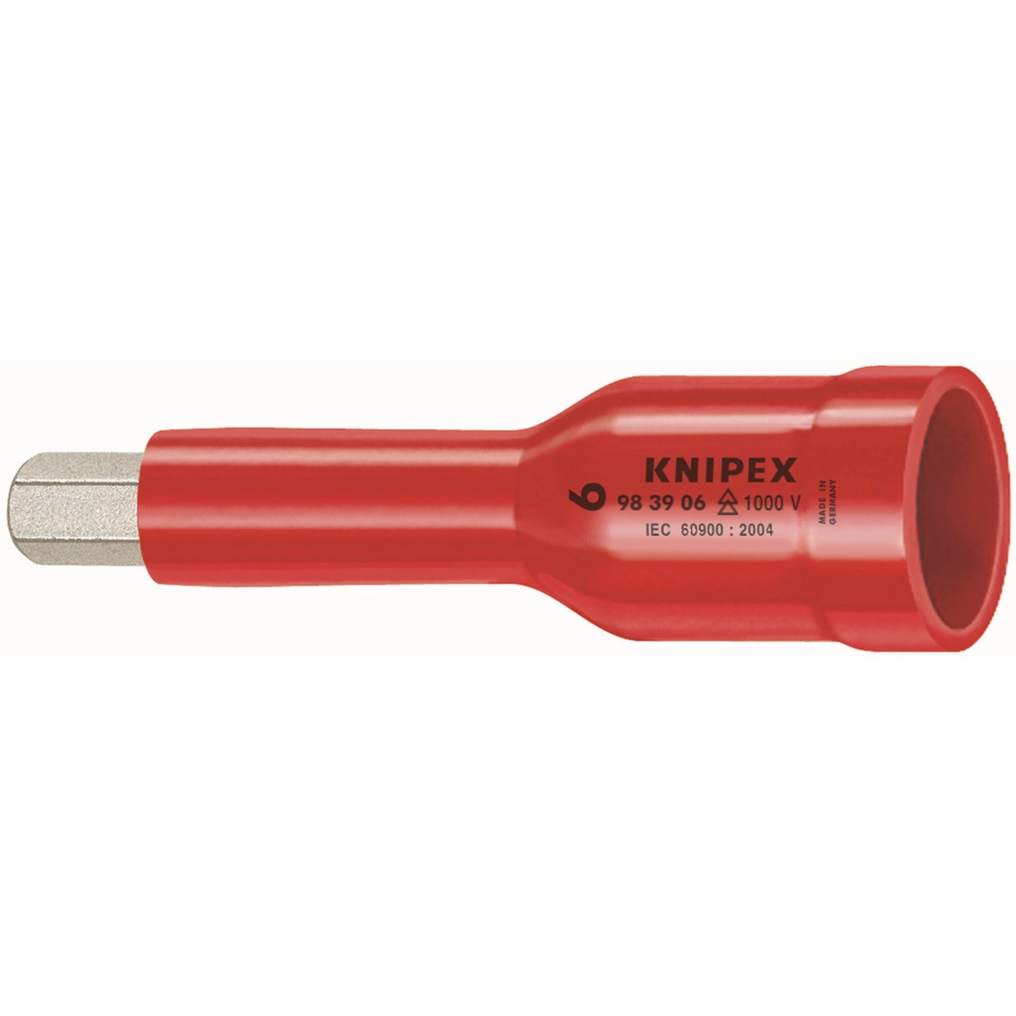 Knipex 98 39 05 3/8" Drive 5 mm Hex Socket-1000V Insulated