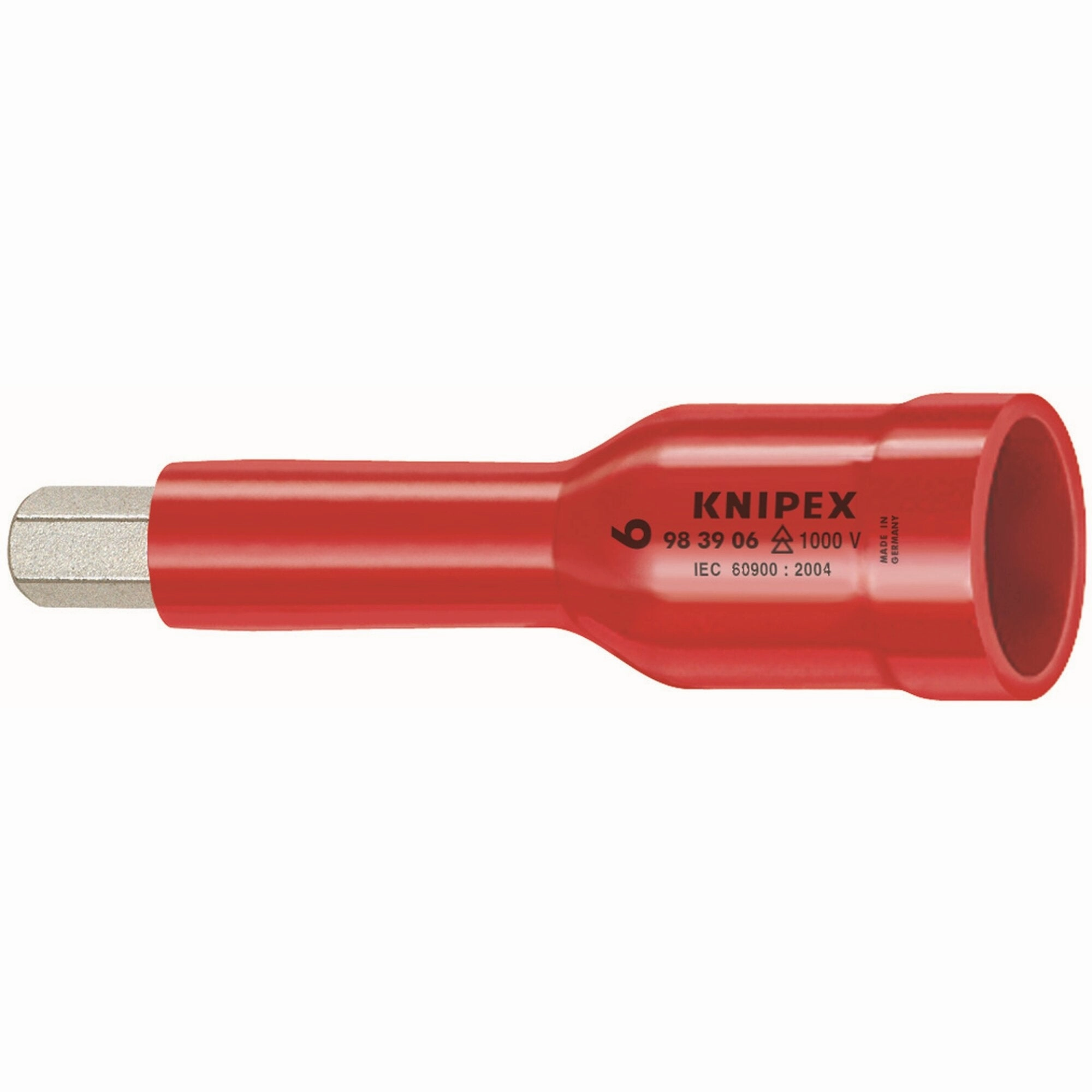 Knipex 98 49 05 1/2" Drive 5 mm Hex Socket-1000V Insulated
