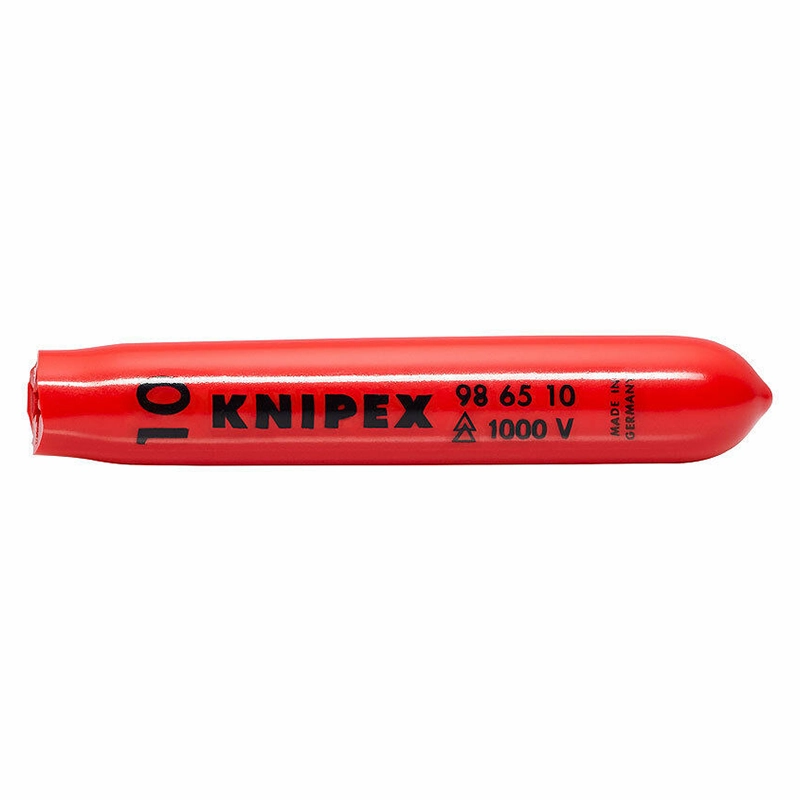 KNIPEX 98 65 10 1,000V Insulated Self-Clamping Plastic Slip-On Caps