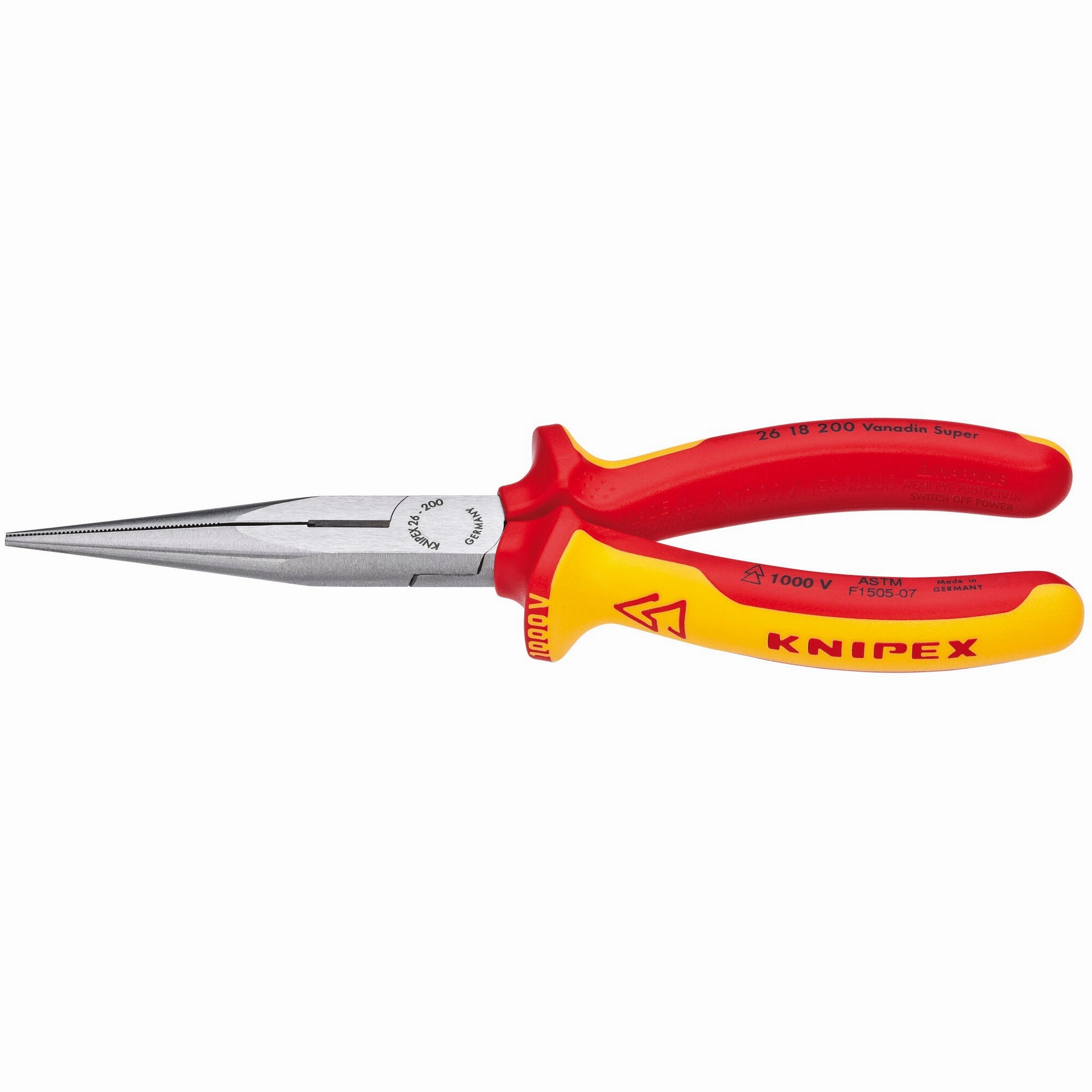 Knipex 9K 98 98 26 US 7 Pc Pliers/Screwdriver Tool Set in Tool Roll-1000V Insulated