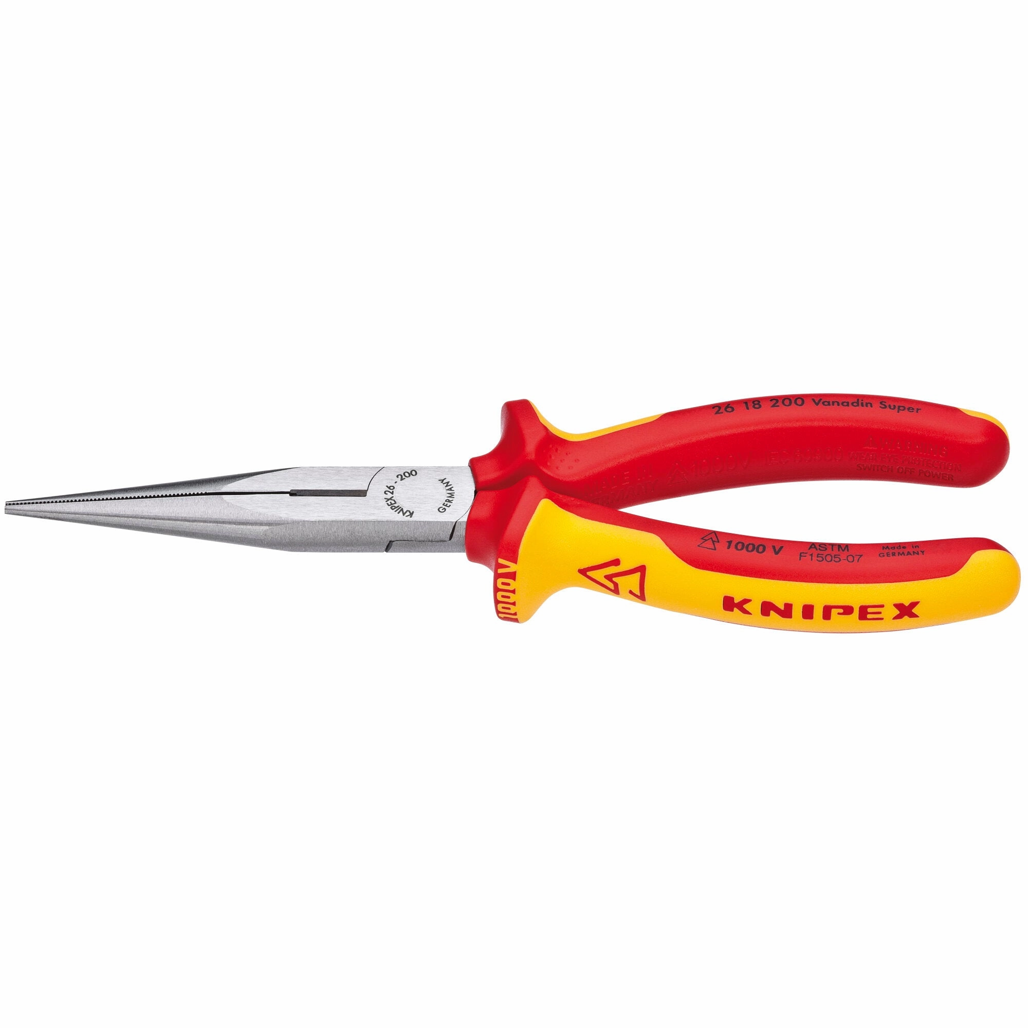 Knipex 9K 98 98 27 US 7 Pc Pliers and Screwdriver Tool Set-1000V Insulated in Tool Roll