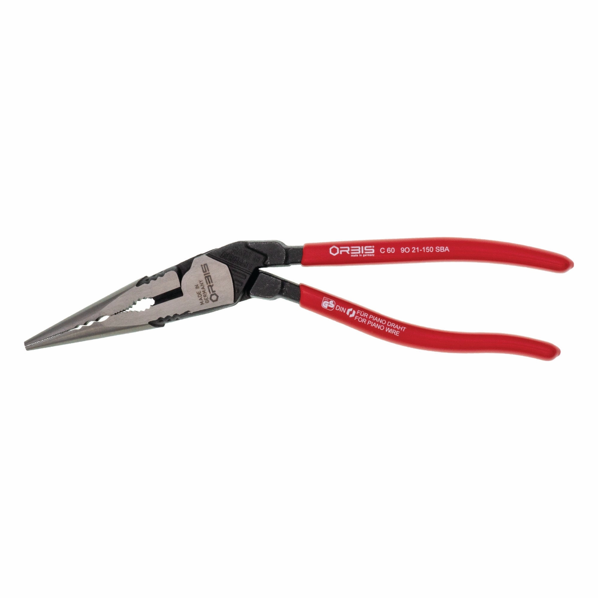 Knipex 9O 21-150 8 1/2" Long Nose 25 Angled Pliers