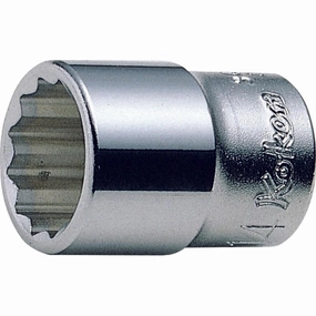 Ko-Ken 3405A-7/8 3/8 Sq. Dr. Socket 7/8 12 point Length 32mm