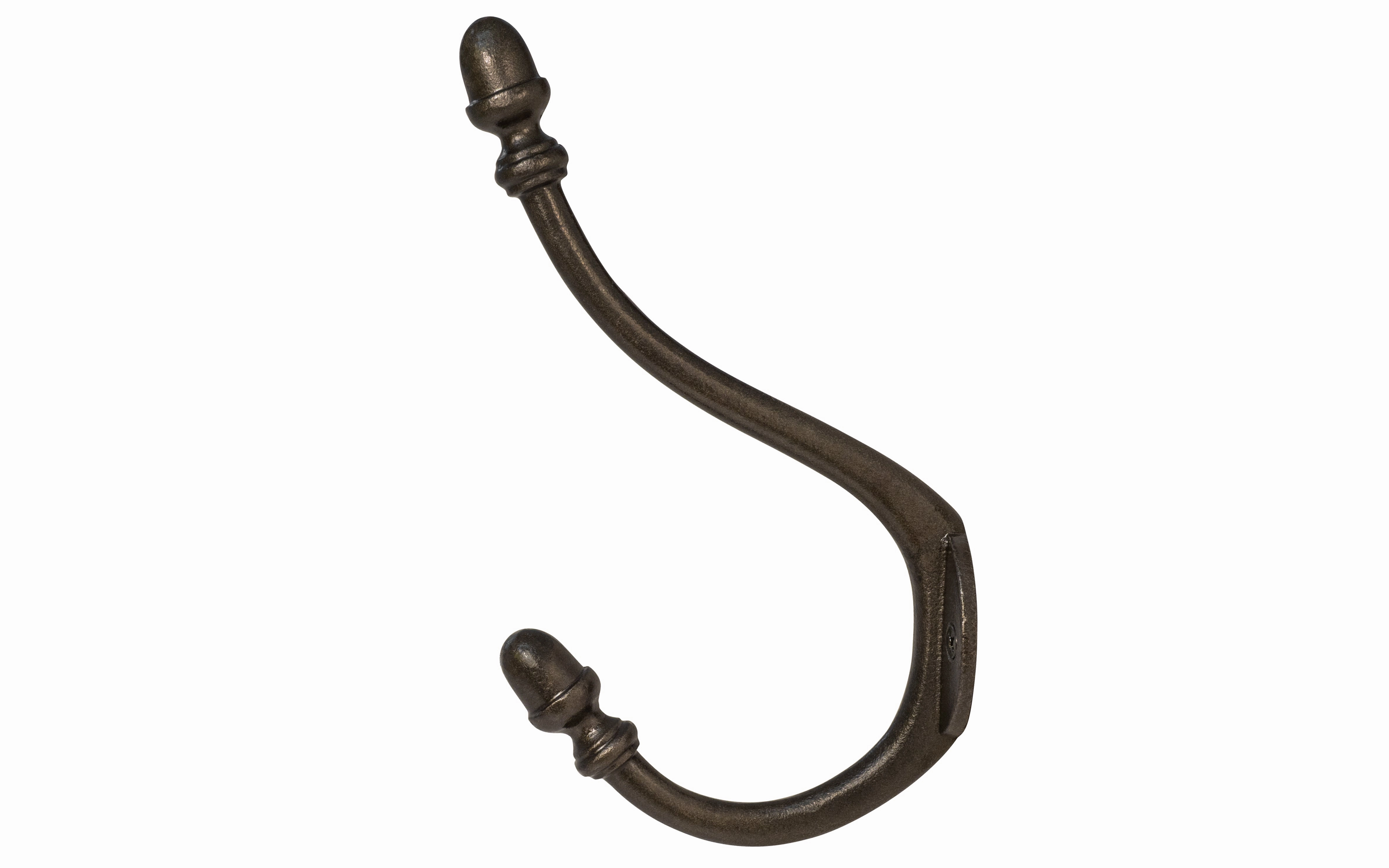 Large Cast Iron Acorn Hook