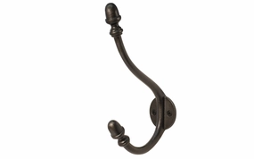 Large Cast Iron Acorn Hook