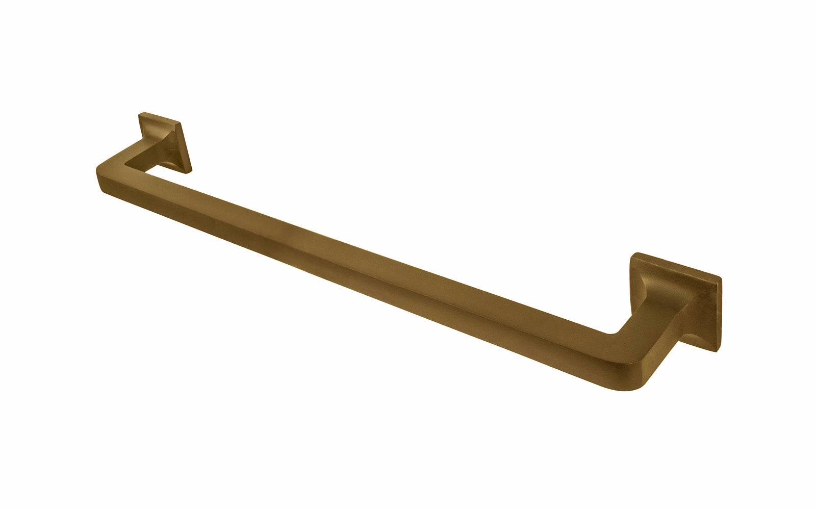 Large Solid Brass Handle ~ 8" On Centers