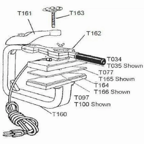 LMC Frame For Model 100,150 (T001,T002)