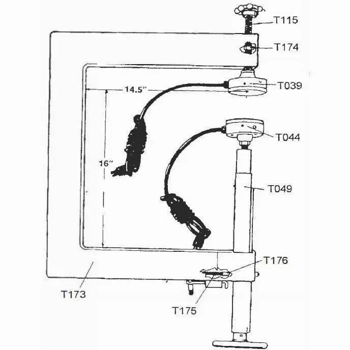 LMC Frame Part For Model 1000 (T011)