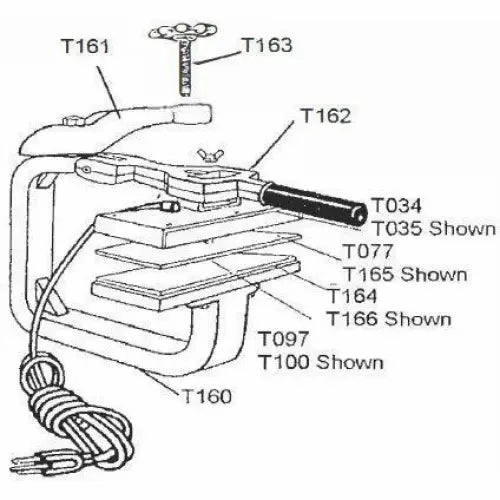 LMC Handle For Model 100,150 (T001,T002)